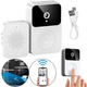Відеодомофон бездротовий з камерою Wi-FiDoorbell X9 Розумний дверний дзвінок + датчик руху Білий - зображення 5
