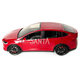 Машинка металлическая Tesla Model X Electrocar Тесла Модель X Электрокар красная 1:24 зарядная станция звук свет откр двери капот багажник резина колеса 18*6*8см (AP-2004) - изображение 3