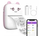 Портативний дитячий принтер Mini printer Bluetooth з термодруком Pink - изображение 2