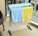 Сушарка для білизни для дому Mobile towel rack Сріблястий - изображение 3