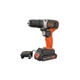 Шуруповерт Black&Decker 18 В Li-Ion, 1.5Ah, 600 об/хв, 1,2 кг (BCD001C1) - изображение 3