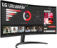 Monitor 34" LG Curved UltraWide 34WR50QC-B.AEU - obraz 2