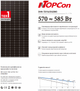 Сонячна батарея DAH Solar DHN-72X16DG(BW) 585W - зображення 3