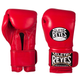 Боксерские перчатки Cleto Reyes Leather Contact Closure Gloves Red (01E6.12.RED) - изображение 1