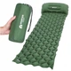 Килимок (каремат) надувний Mountain Goat 190 x 58 x 5 см MG0011 Navy Green - зображення 1