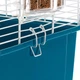 Клетка для канареек и маленьких птиц Ferplast Rekord 3 синяя 49х30х48.5 см 52009801 - изображение 8