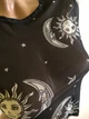 Женский прозрачный топ с принтом Honey Fashion Accessories М черный (10-115) - изображение 5