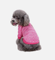 Кофта для собак та котів EcoToys Bright Pink XS ряба яскраво-рожева A: 20 см B: 31 см C: 19 см 7098 - зображення 5