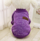 Кофта для собак та котів EcoToys Purple XS ряба фіолетова A: 20 см B: 31 см C: 19 см 7092 - зображення 7