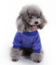 Кофта для собак и котов EcoToys Navy Blue XS рябая синяя A: 20 см B: 31 см C: 19 см X-7110 - изображение 3