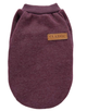 Кофта для собак и котов EcoToys Burgundy XS рябая бордовая A: 20 см B: 33 см C: 16 см X-7123 - изображение 1