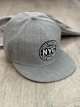 Кепка снепбек (Snapback) Нью-Йорк NYC Серый 56-61р (9065) - изображение 2