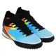 Сороконожки футбольные с носком SP-Sport Active 768G-1-1 размер 39 Black-Light Blue-Orange - изображение 3