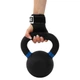 Накладки атлетические для подтягивания и тяги Ezous Hand Lifting Grips Easy D-12 2шт в комплекте Black-White - изображение 5