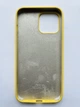Чехол-накладка Silicone Case для Apple iPhone 13 Pro Max Yellow - изображение 2