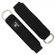 Манжет для тяги на ноги лямка для ног Ezous Training Ankle Straps H-02 2шт в комплекте Black - изображение 1