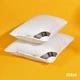 Подушка Air Dream Exclusive 70х70 IDEIA см два чехла с молнией, антиаллергенная белая - изображение 11