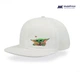 Кепка Snapback Грогу Йода лайк(Grogu Baby Yoda) Белый (9276-3522-WT) - изображение 1