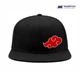 Кепка Snapback Облако Акацуки Наруто ( Akatsuki Naruto) Чорний (9276-3044-BK) - зображення 2