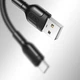 Кабель Xo NB212 USB-A - USB-C (usb - Type-C) 1 метр черный - изображение 2