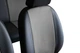 Авточехлы из эко кожи GEELY GХ2 2012- (2002-2011) Pok-ter PERLINE с серой вставкой - изображение 4