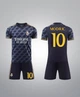Футбольная форма Lion SPORT Real Madrid MODRIC размер 20 ростом 120-125 см, возраст 6-8 лет темно-синий-желтый - изображение 1
