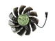 Вентилятор кулер для відеокарти Gigabyte GTX 960 970 980 1060 1070 1080 G1 Rock 77 мм 2-pin T128010SM (PLD08010S12H FY08010H12LPA) (№86) - зображення 2