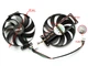 Вентилятор для видеокарты ASUS GTX 1660 Ti RTX 2060 Super 2070 DUAL EVO FirstD FDC10H12S9-C (T129215SU PLD09210S12H T129215BU) комплект 2 шт (№312.05) - изображение 3