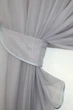 Шифонові фіранки короткі штори Сірий 2x270x170 см (zanaves101к-3) - зображення 3