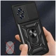 Чохол Camshield з кільцем-підставкою на Realme C67 4G (black) - зображення 4