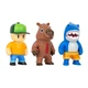 Набор фигурок STUMBLE GUYS -МЕГАЛОДОН, МИСТЕР СТАМБЛ, КАПИБАРА Stumble Guys SG2020-1 - изображение 3