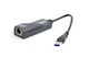Мережевий адаптер Gembird (NIC-U3-02) USB — Gigabit Ethernet, чорний ( Чорний ) 36768 - изображение 1