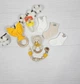 Букет подарунок для немовлят з пледом пелюшками та аксесуарами a.l.babybox Патріотичний - зображення 10