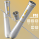 Бездротова машинка для тату і татуажу Mast P40 Silver - изображение 2