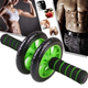 Гимнастическое спортивное фитнес колесо Double wheel Abs health abdomen round | Тренажер-ролик для мышц 6S64YJ23MX - изображение 4