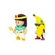 Фигурка Stumble Guys набор коллекционных - Клеопатра и Банан (SG2015-4) - изображение 2