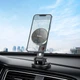 Держатель для телефона в автомобиль на панель\лобовое стекло Hoco CA100 Ring Magnetic Сenter Сonsole Car Рolder - изображение 6