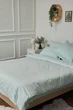 Комплект постельного белья Moon&Star Детский 110х140 наволочки 2х40х60 Stripe Mint Satin Stripe (MS-830000185) - изображение 1