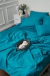 Комплект постельного белья Moon&Star Детский 110х140 наволочки 2х50х70 Turkish Blue Satin Stripe (MS-830000191) - изображение 8