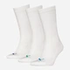 Набор женских носков высоких хлопковых Puma 93837207 35/38 3 пары White Combo (8720245567121) - изображение 7