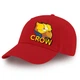 Дитяча кепка Бравл Старс Ворон жовтий (Brawl Stars Crow yellow) (9273-1028) 100% Бавовна 53-56 см Червоний - зображення 1