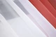 Кухонні штори VR-Textil № 017к комбіновані з підв'язками кораловий з білим 265х170 см (50-016) - изображение 4