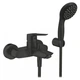 Набір змішувачів 3 в 1 для ванни Grohe QuickFix Start Black UA303301SQ чорний - зображення 8