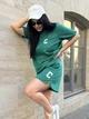 Спортивный костюм женский AVRORA АЕ 182456 50-52 Зеленый (ROZ6501035171) - изображение 6