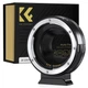 Автофокусний адаптер K&F Concept Canon EF для EOS M (EF EF-S для EOS-M) для EOS M3 M5 M6 M10 M50 M100 M200 - зображення 1