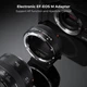 Автофокусний адаптер K&F Concept Canon EF для EOS M (EF EF-S для EOS-M) для EOS M3 M5 M6 M10 M50 M100 M200 - зображення 2