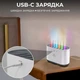 Ультразвуковий зволожувач повітря аромадифузор з RGB-підсвічуванням та синхронізацією з музикою 900 мл l Білий - зображення 5