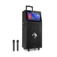 Караоке система Auna Pro KTV дисплей 15.4", 2 UHF мікрофони, WiFi, BT, USB, SD, HDMI, візок - зображення 1
