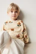 Свитшот детский Zara 5643/519 98 см Бежевый - изображение 4