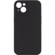 Чохол Silicone Case Full Camera Protective (AA) NO LOGO для Apple iPhone 13 (6.1") Чорний / Black - изображение 1